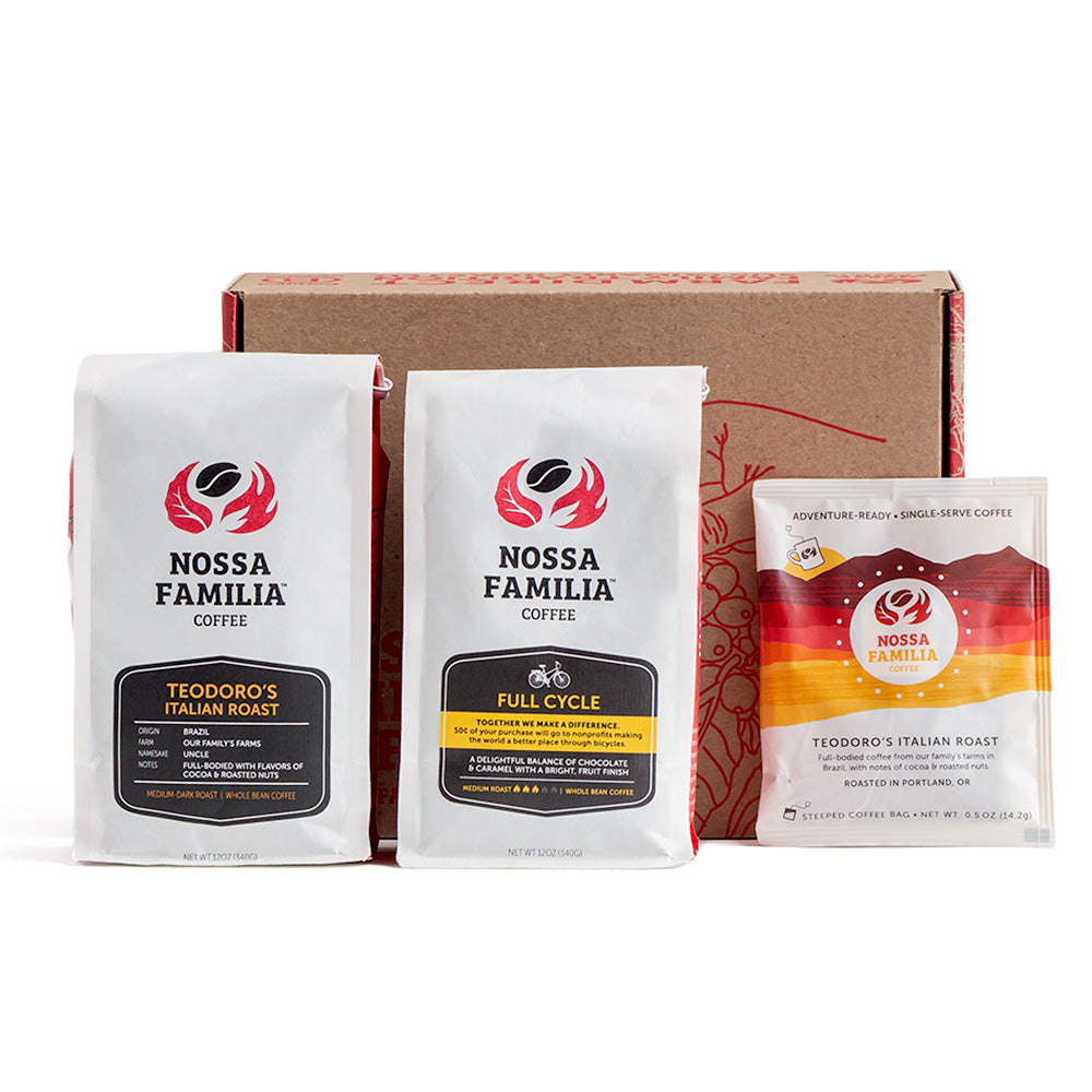 Best of Nossa Set from Nossa Familia Coffee