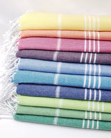 Easy carry Quick Dry Towel 70x36 - DBlue from EBRU Home
