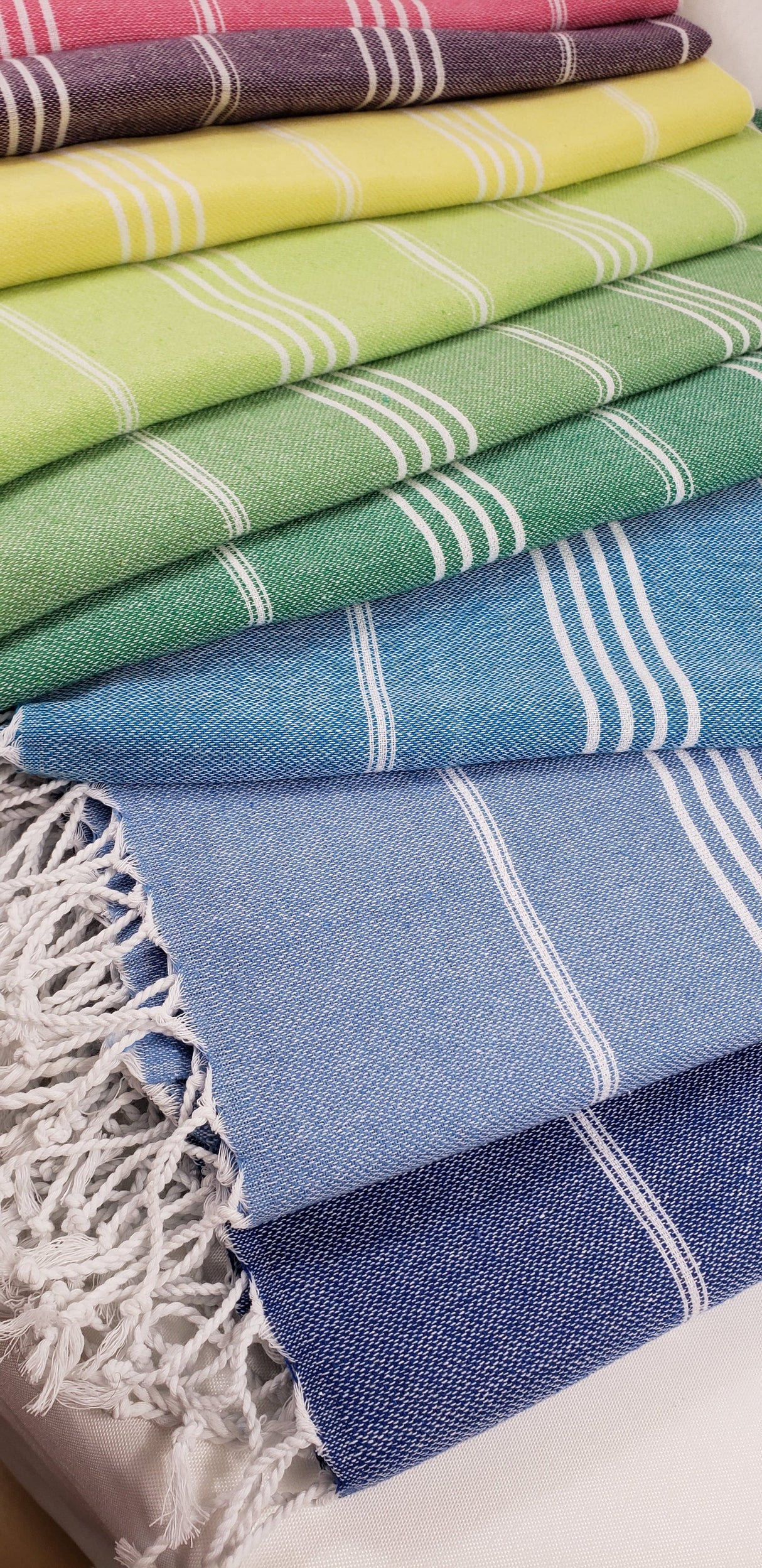 Easy carry Quick Dry Towel 70x36 - DBlue from EBRU Home