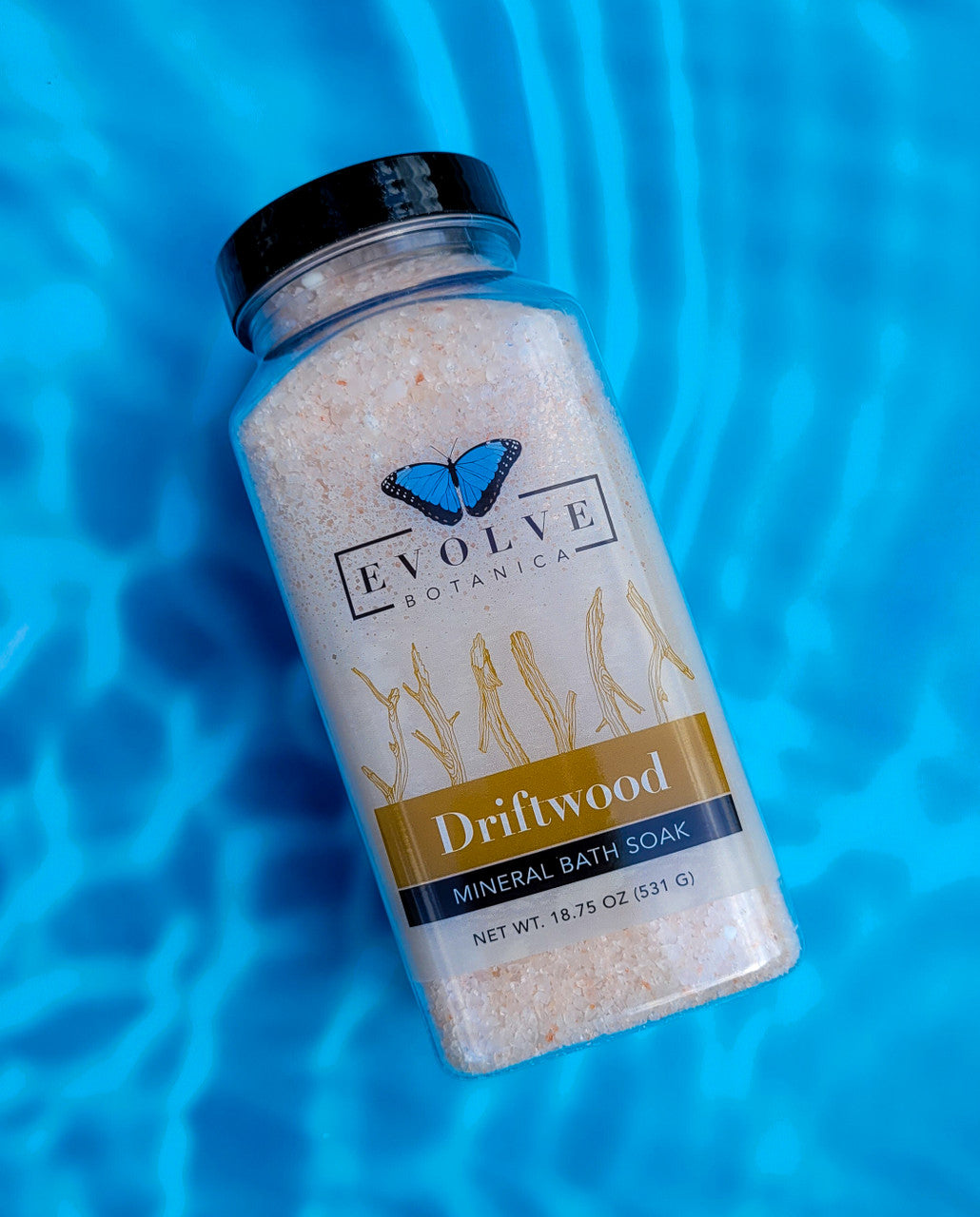 Mineral Soak - Driftwood (Bath Salt) from Evolve Botanica