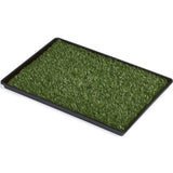 Mr. Peanut's Potty Place - Artificial Grass Puppy Pad for Dogs and Small Pets – Portable Training Pad with Tray from Mr. Peanut's Pet Carriers