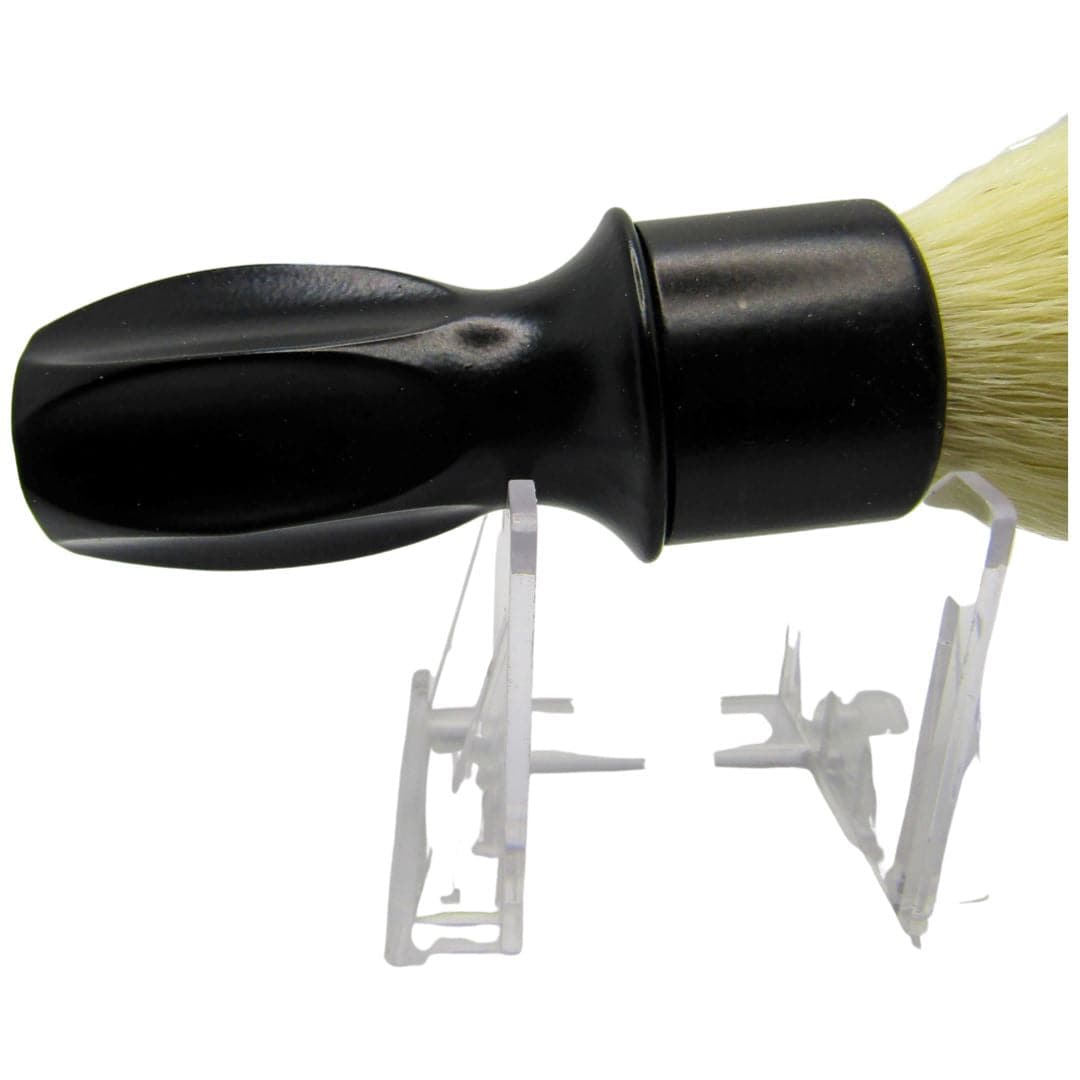MM-400 Black Shaving Brush (24mm Synthetic Knot) - from Murphy and McNeil
