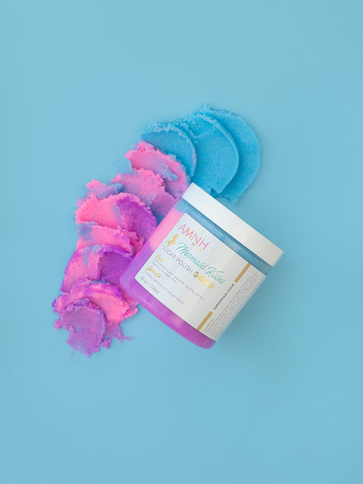 "Mermaid Kisses" Sugar Scrub from AMINNAH