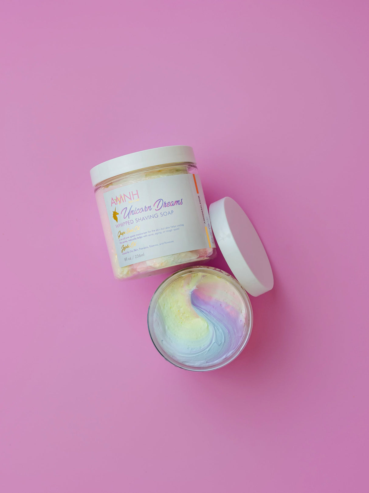 "Unicorn Dreams" Whipped Foaming/ Shaving Soap from AMINNAH