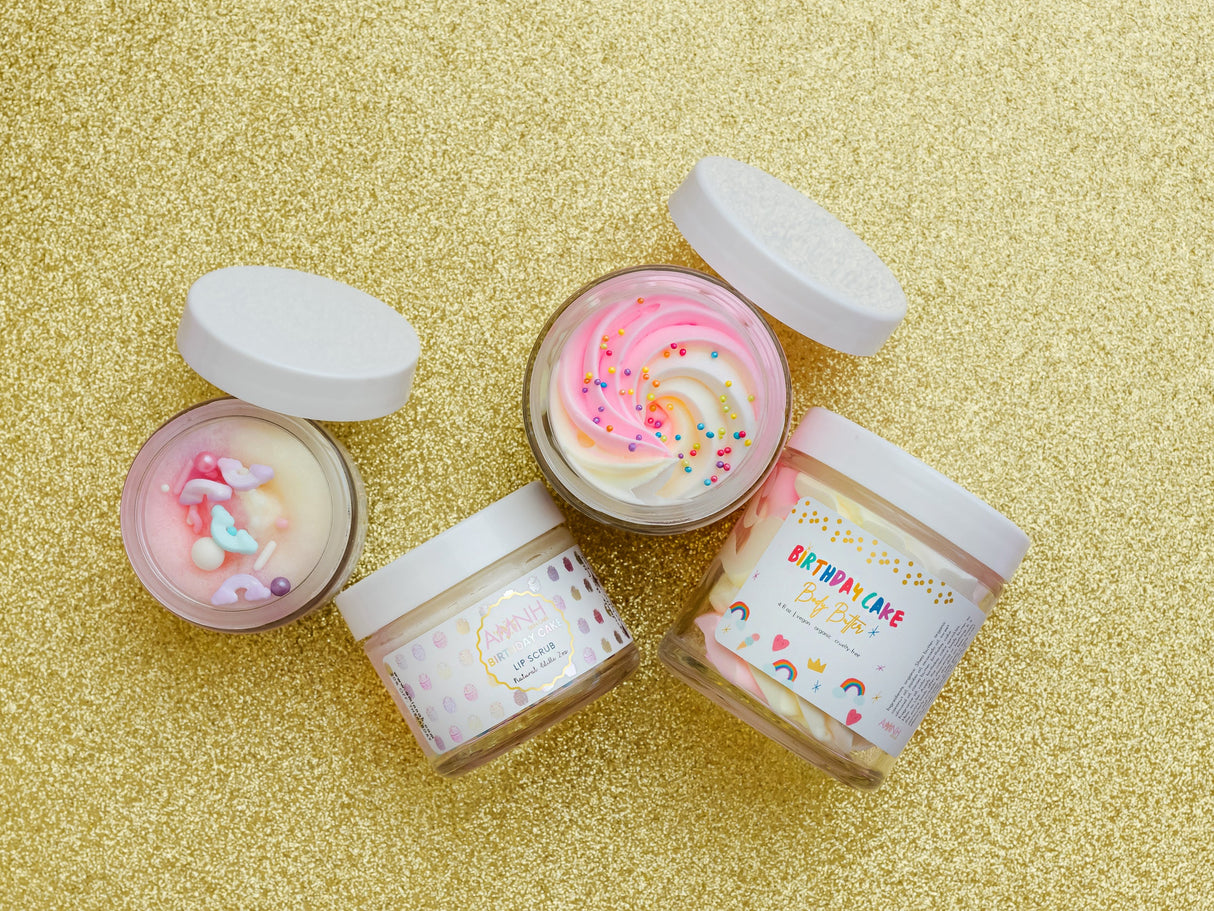 "Birthday Cake" Whipped Body Butter from AMINNAH