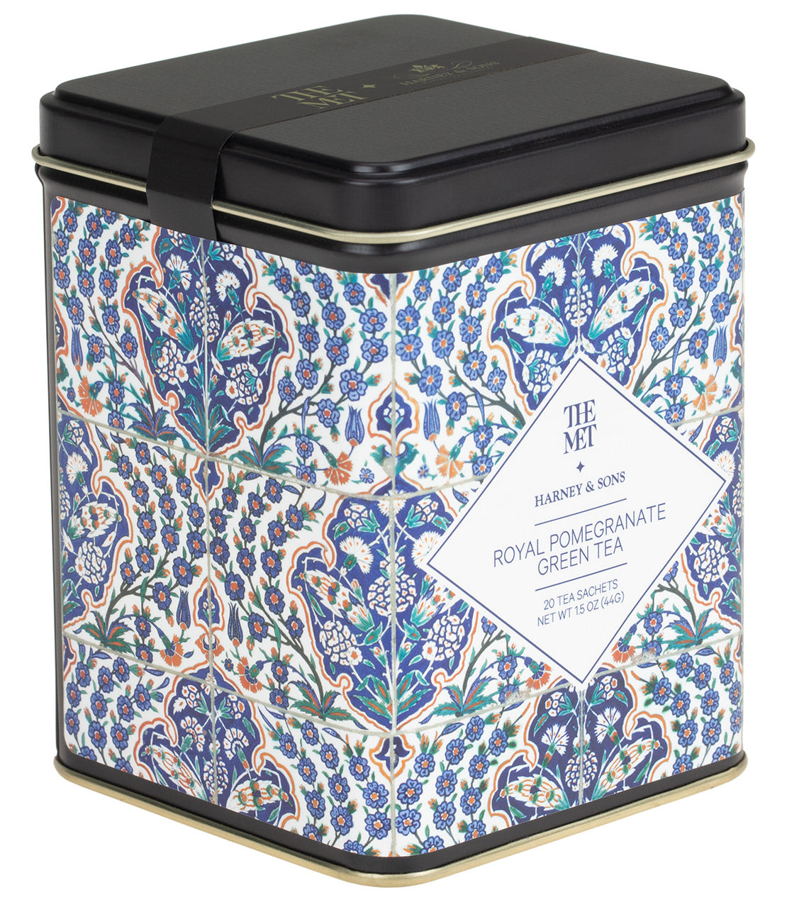 Royal Pomegranate Green Tea, Tin of 20 Sachets from Harney & Sons Fine Teas