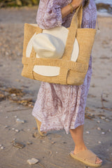 The Original Straw Traveler Bag from Hat Attack New York