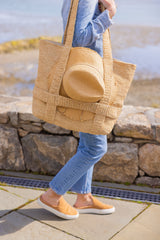 The Original Straw Traveler Bag from Hat Attack New York