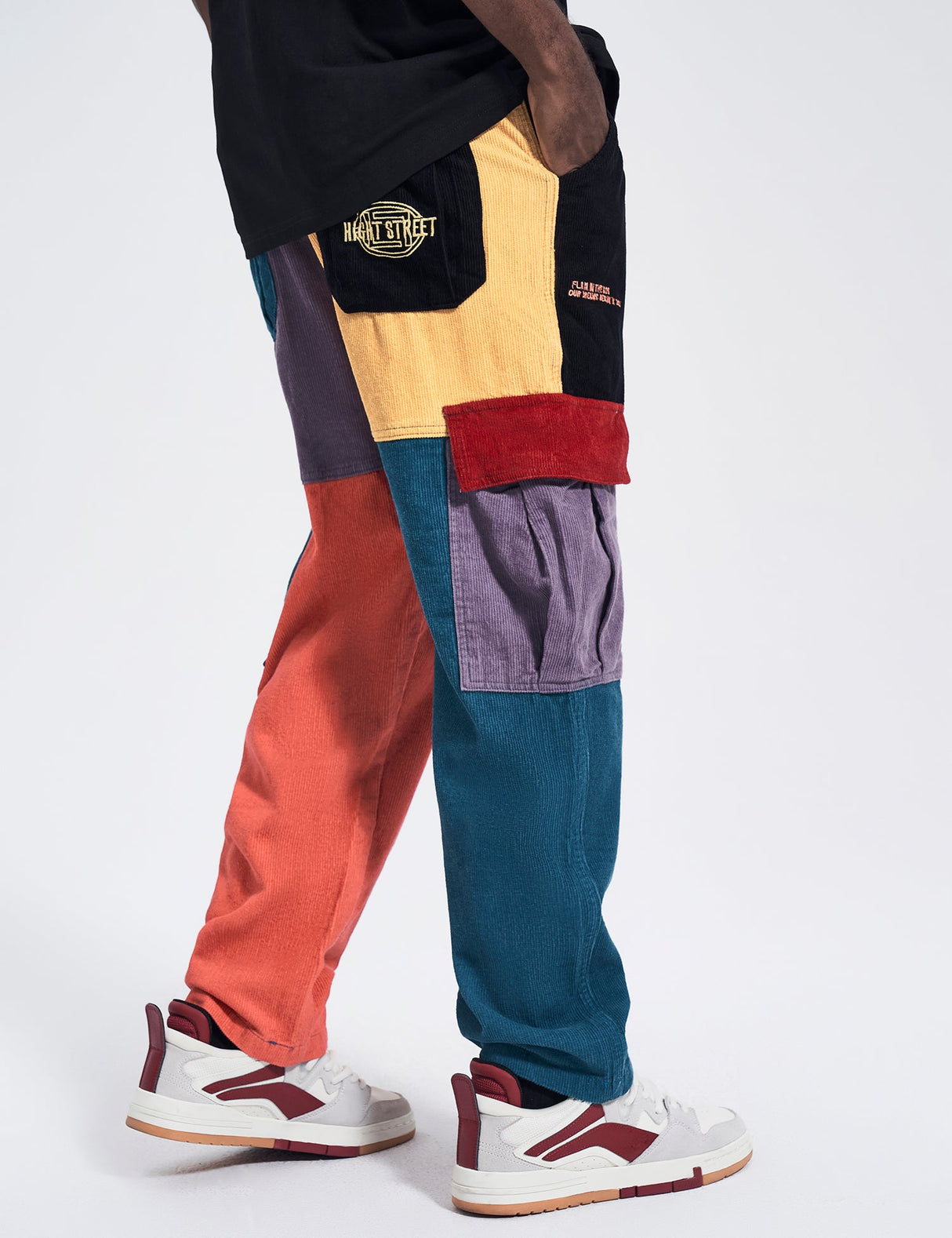 NP2 Urban Patchwork Cargo Pants from Niepce Inc