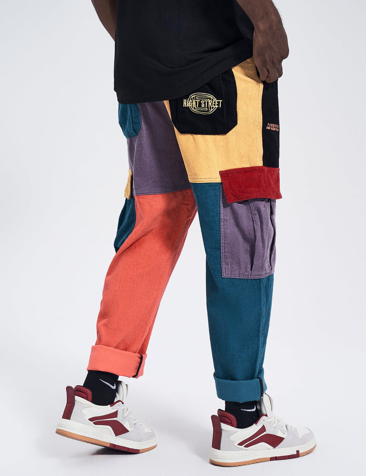 NP2 Urban Patchwork Cargo Pants from Niepce Inc