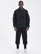 Scar Slash Utility Bomber Jacket from Niepce Inc