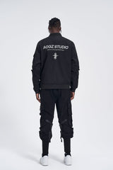 Scar Slash Utility Bomber Jacket from Niepce Inc