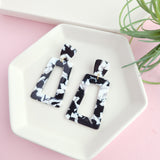 Avery Earrings- Black & White from Spiffy & Splendid