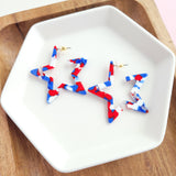 Star Hoops - Red, White & Blue from Spiffy & Splendid