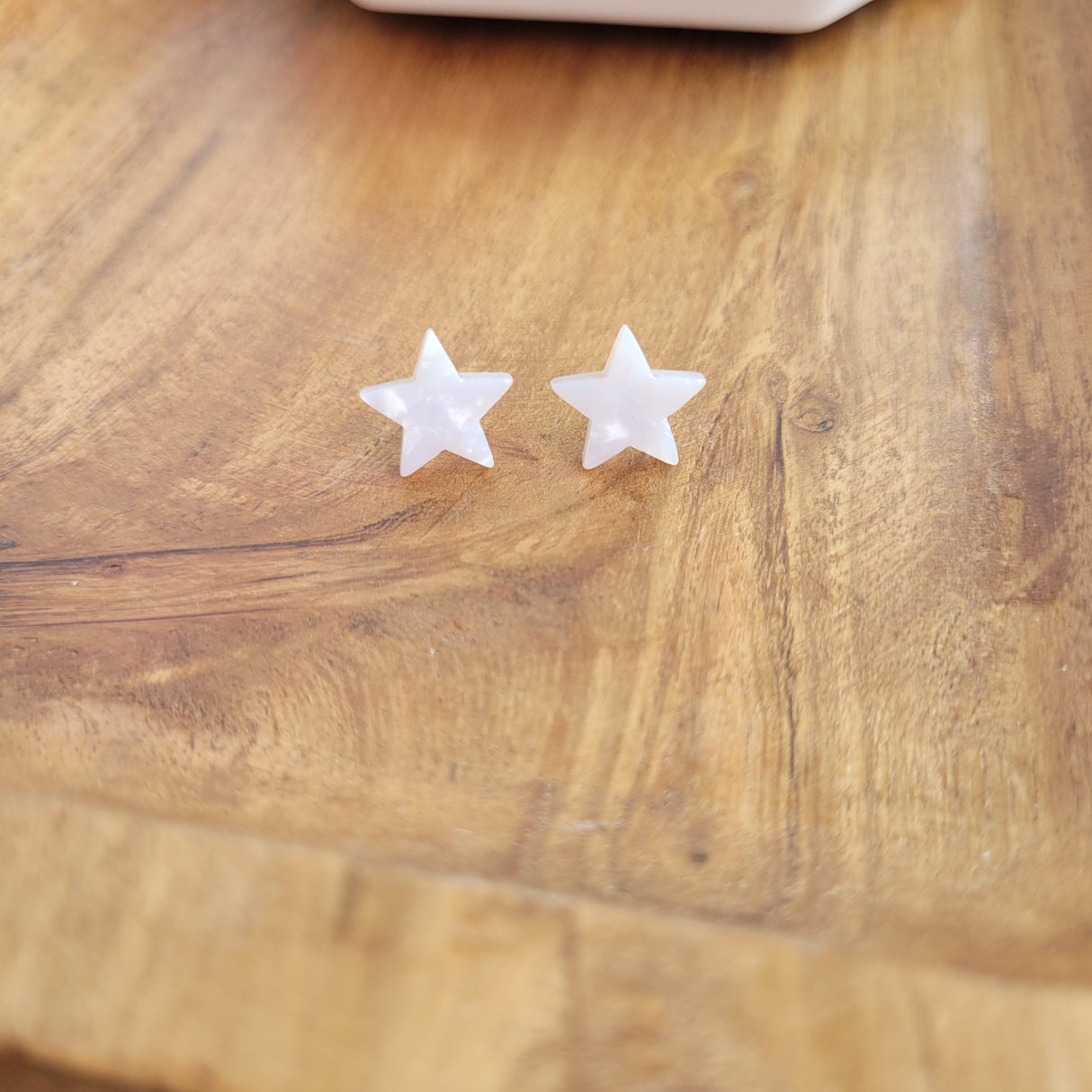 Star Studs- Pearly White from Spiffy & Splendid