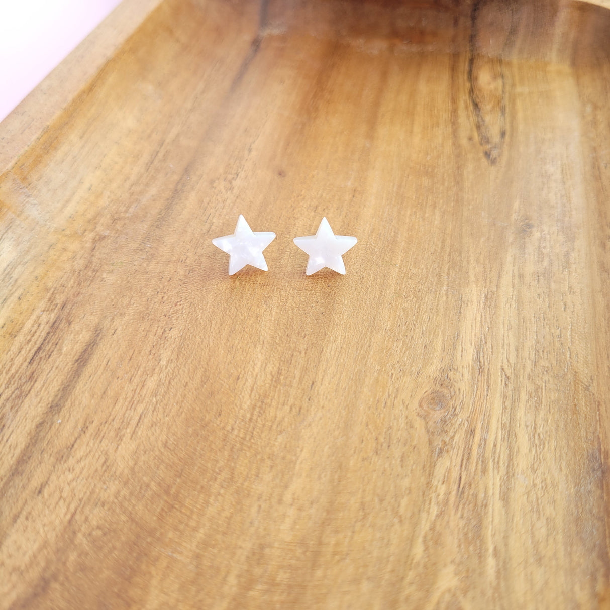 Star Studs- Pearly White from Spiffy & Splendid
