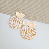 Harper Earrings - Pumpkin Spice from Spiffy & Splendid