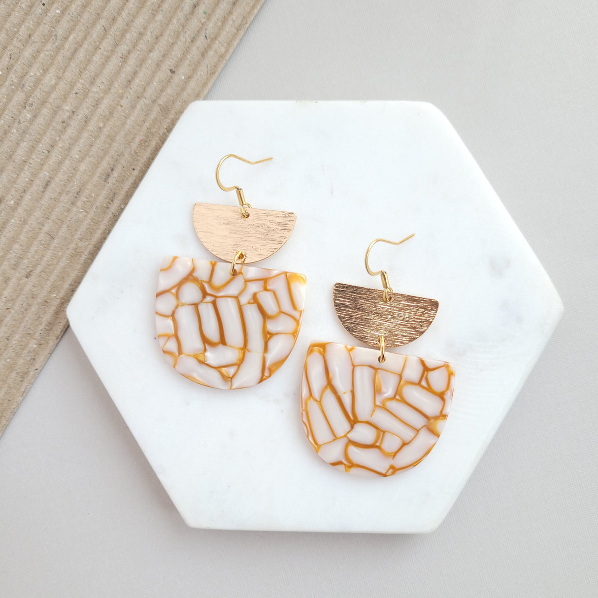Harper Earrings - Pumpkin Spice from Spiffy & Splendid