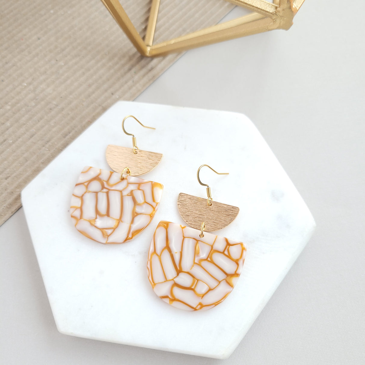 Harper Earrings - Pumpkin Spice from Spiffy & Splendid