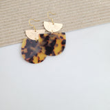 Harper Earrings - Tortoise from Spiffy & Splendid