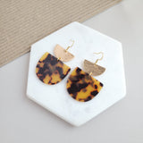 Harper Earrings - Tortoise from Spiffy & Splendid