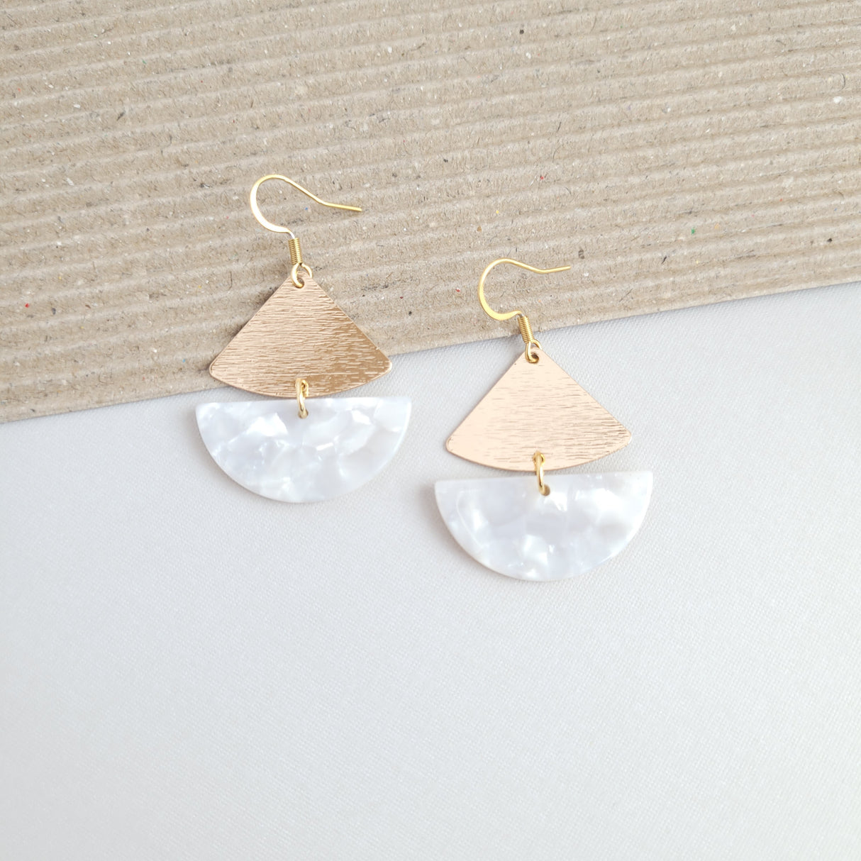 Ava Earrings - Pearl from Spiffy & Splendid