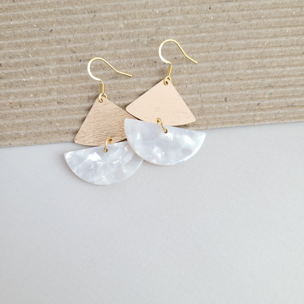 Ava Earrings - Pearl from Spiffy & Splendid