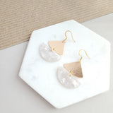 Ava Earrings - Pearl from Spiffy & Splendid