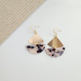 Ava Earrings - Blonde Tortoise from Spiffy & Splendid