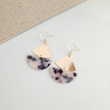 Ava Earrings - Blonde Tortoise from Spiffy & Splendid