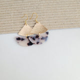 Ava Earrings - Blonde Tortoise from Spiffy & Splendid