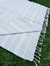 Easy carry Quick Dry Towel, Authentic Turkish Towel - Gray from EBRU Home