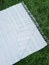Easy carry Quick Dry Towel, Authentic Turkish Towel - Gray from EBRU Home
