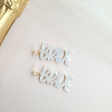 Bride Earrings from Spiffy & Splendid