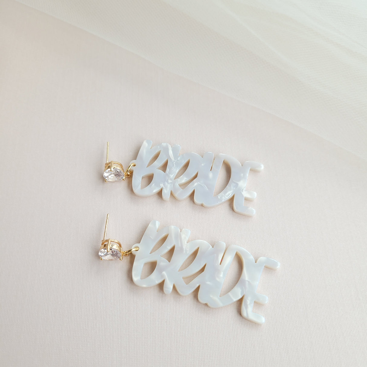 Bride Earrings from Spiffy & Splendid