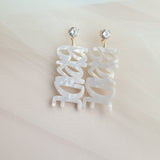 Bride Earrings from Spiffy & Splendid