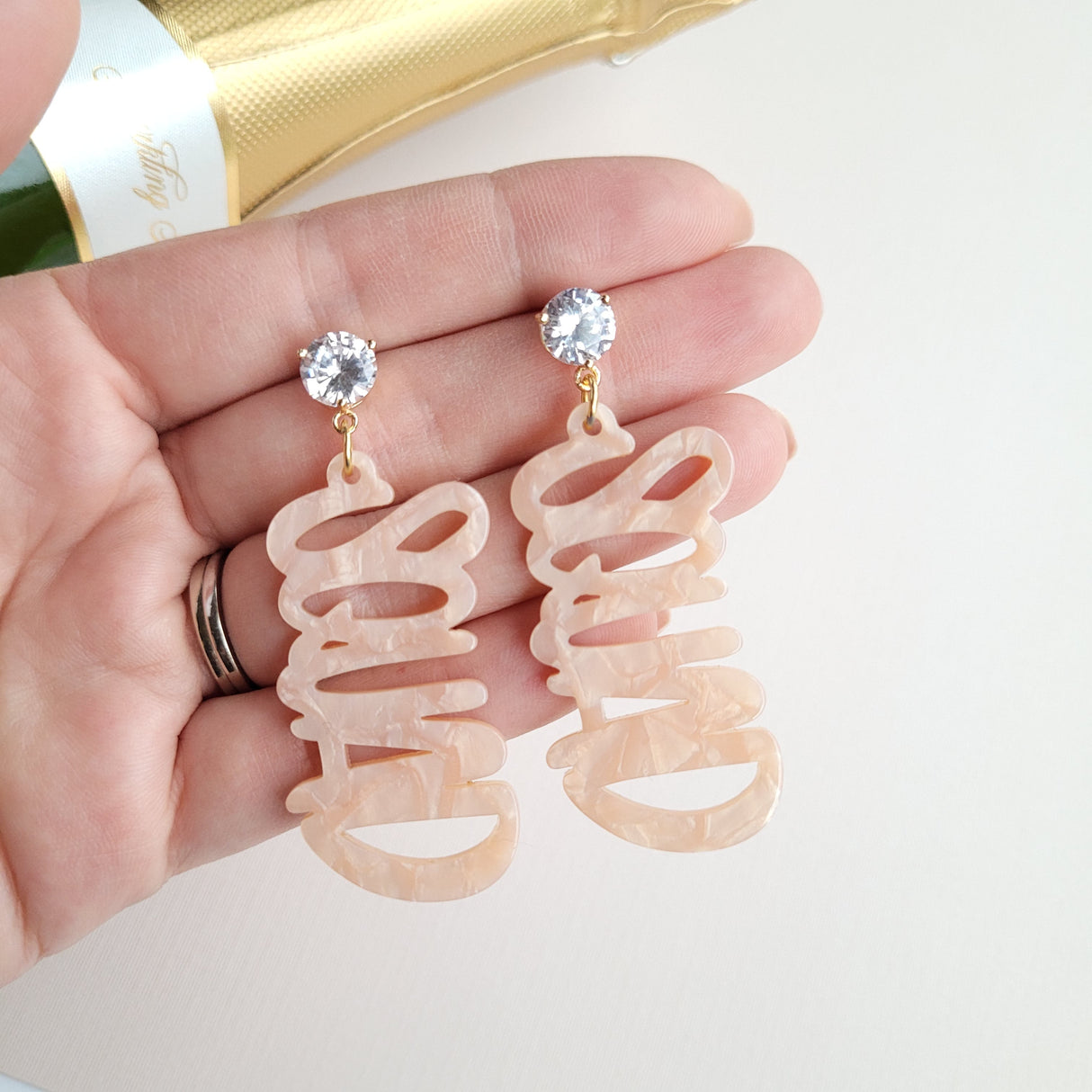 Bachelorette Squad Earrings from Spiffy & Splendid