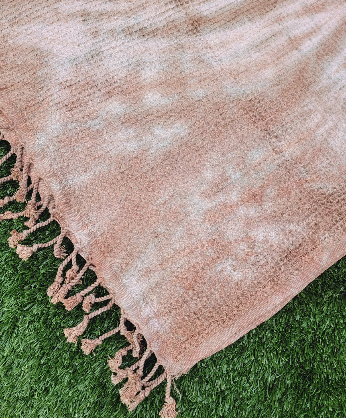 Bath Towel, Waffle Towel, Turkish Beach Towel, Handmade Tie dye from EBRU Home