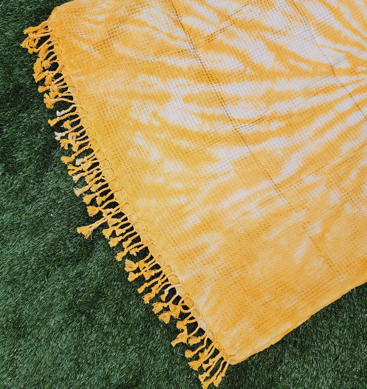 Bath Towel, Waffle Towel, Turkish Beach Towel, Handmade Tie dye from EBRU Home