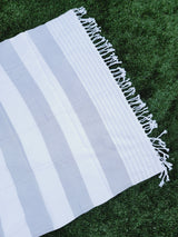 Beach/Bath Turkish Towel Easy carry Quick Dry - Gray from EBRU Home