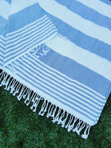 Beach/Bath Turkish Towel Easy carry Quick Dry - Navy from EBRU Home