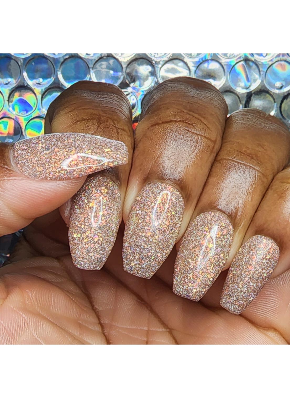 Auburn Skies - Iridescent Reflective Gel Polish from UberChic Beauty