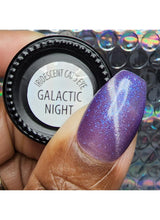 Galactic Night - Cats Eye Iridescent Gel Polish from UberChic Beauty