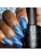Calm Before The Storm - Cats Eye Iridescent Gel Polish from UberChic Beauty