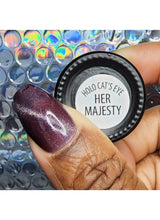 Her Majesty - Holo Cats Eye Gel Polish from UberChic Beauty