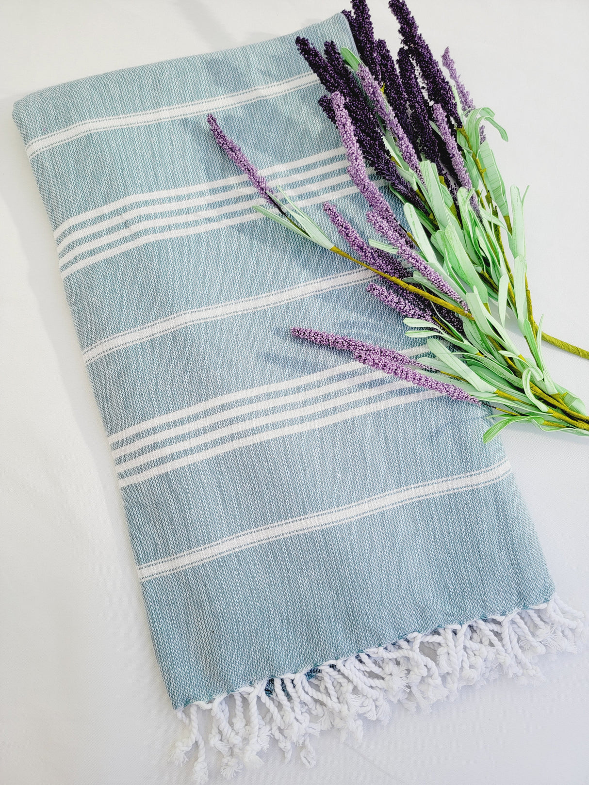 Easy carry Quick Dry Towel 70x36 - Ice Blue from EBRU Home