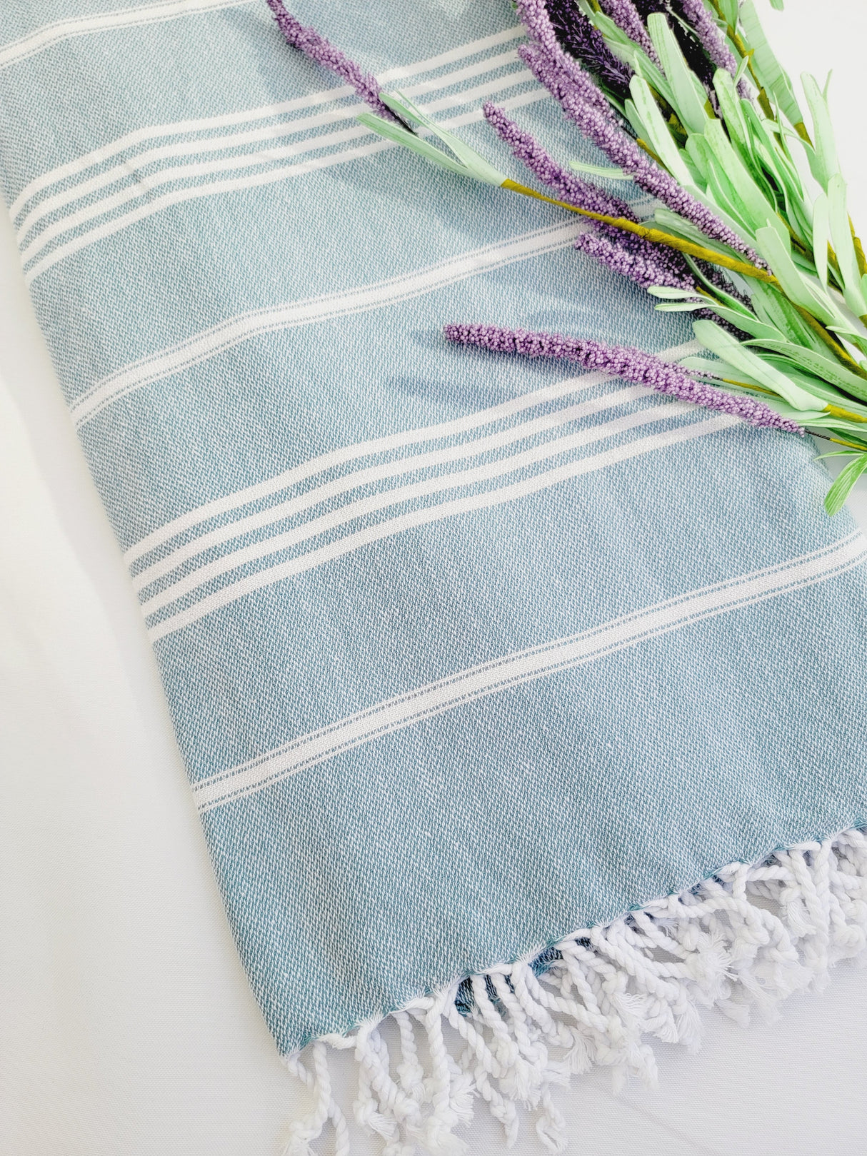 Easy carry Quick Dry Towel 70x36 - Ice Blue from EBRU Home