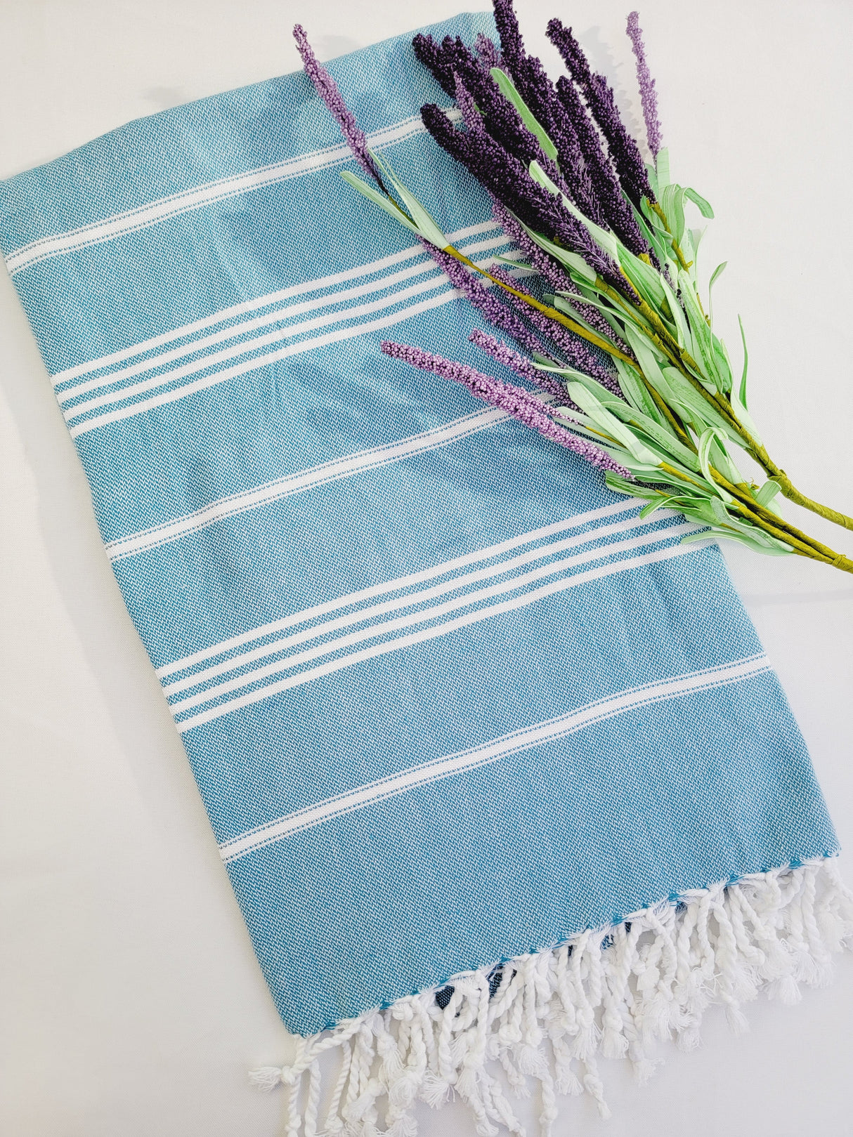 Easy carry Quick Dry Towel 70x36 - Pale Blue from EBRU Home