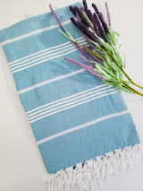 Easy carry Quick Dry Towel 70x36 - Pale Blue from EBRU Home
