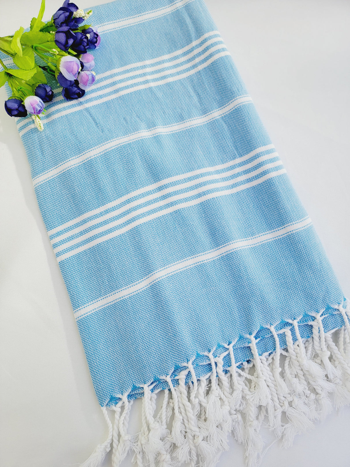 Easy carry Quick Dry Towel 70x36 - Blue from EBRU Home